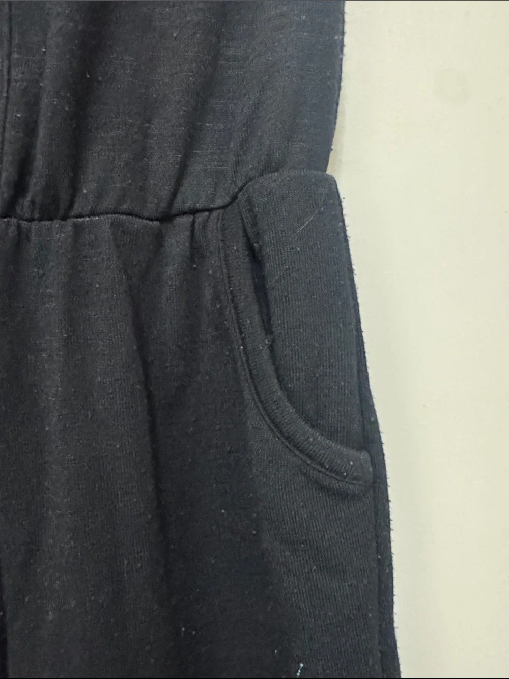 Epic Threads Black Sleeveless Button-Front One-Piece